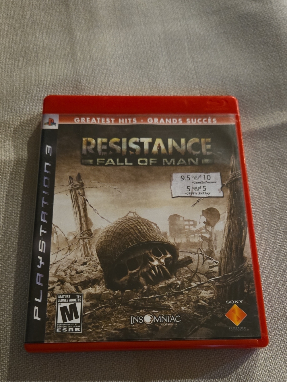 Sony PlayStation 3 Resistance: Fall of Man